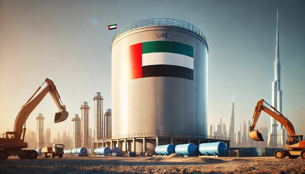 GRP Cylindrical Water Tank in UAE - Water Storage Tank