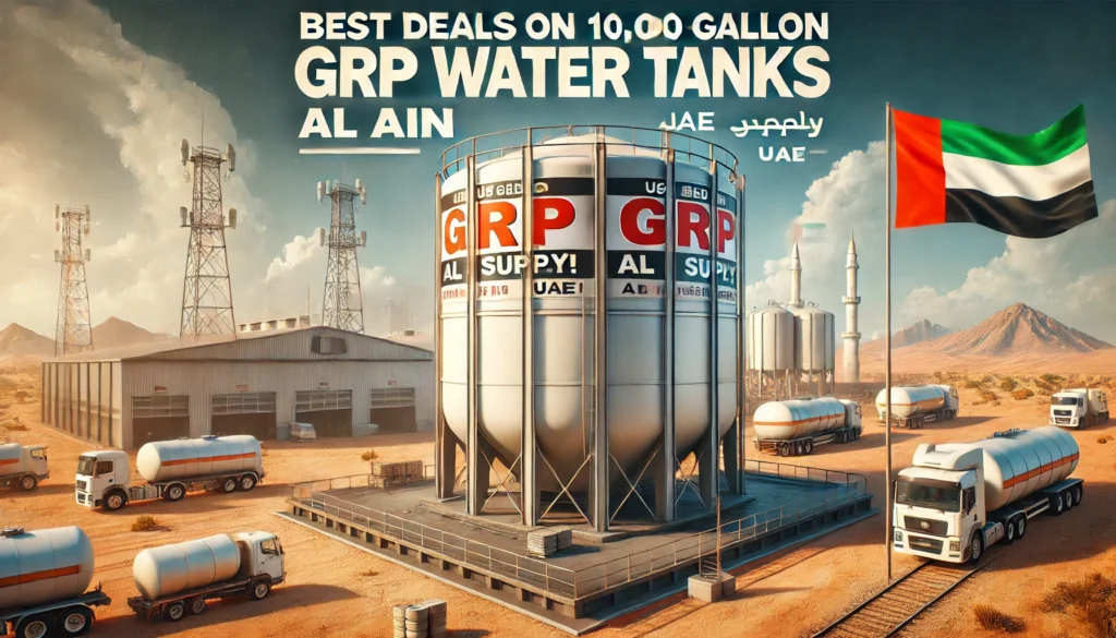 Best Deals on Used 10,000 Gallon GRP Water Tanks – Al Ain Supply