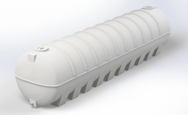 5000-Gallon Fiberglass Water Tank – Used & Reliable in UAE